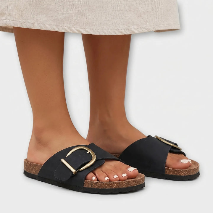 Auralia - Slip On Flat Sandals
