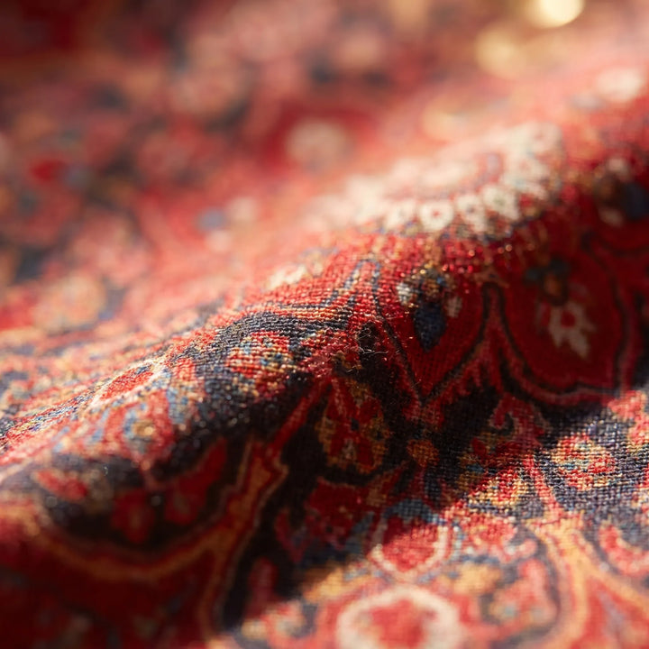 Bohovelle - Bohemian Print V-Neck Blouse