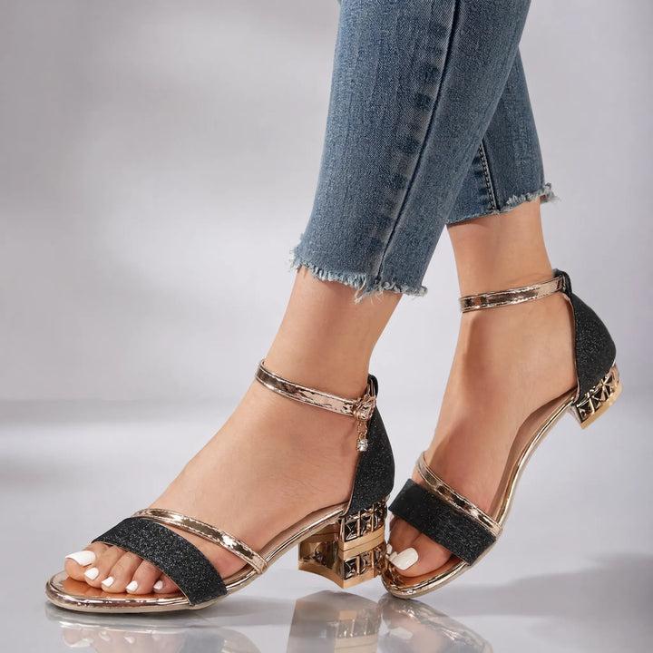 Glimmra - Block Heel Sandals