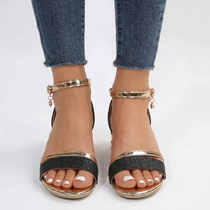 Glimmra - Block Heel Sandals