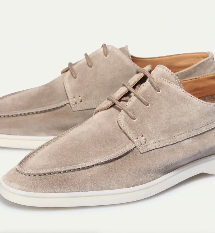 Men’s Loafers with Suede and Classic Design