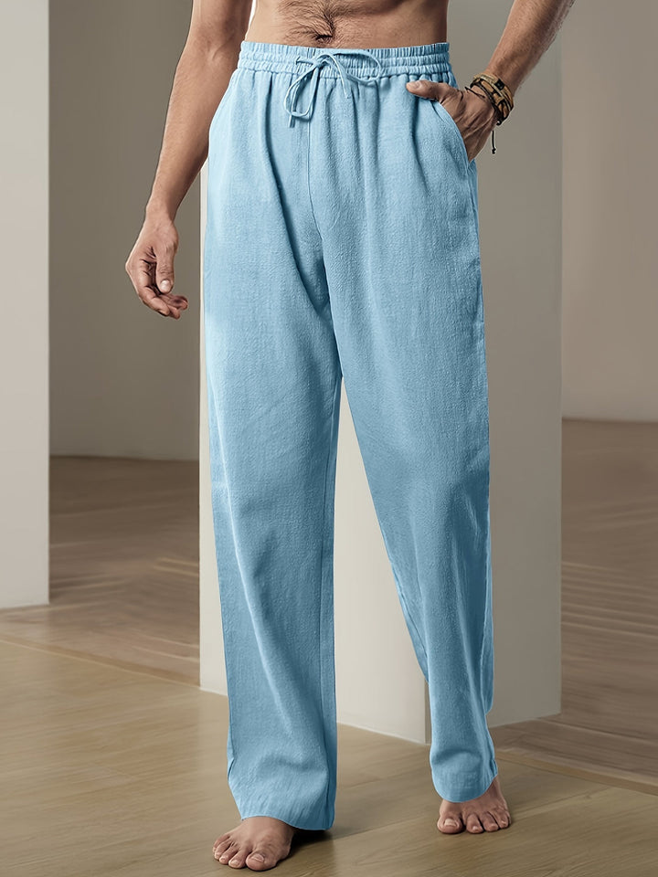 Men’s Casual Pants with Drawstring