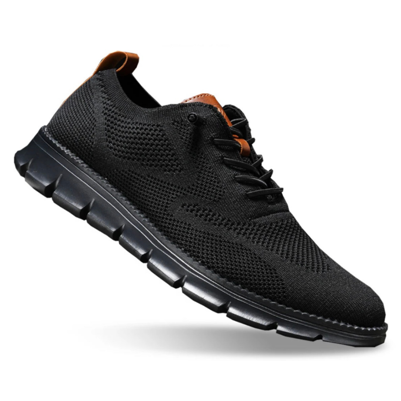 Men’s Casual Walker Shoes with Lace-Up Closure