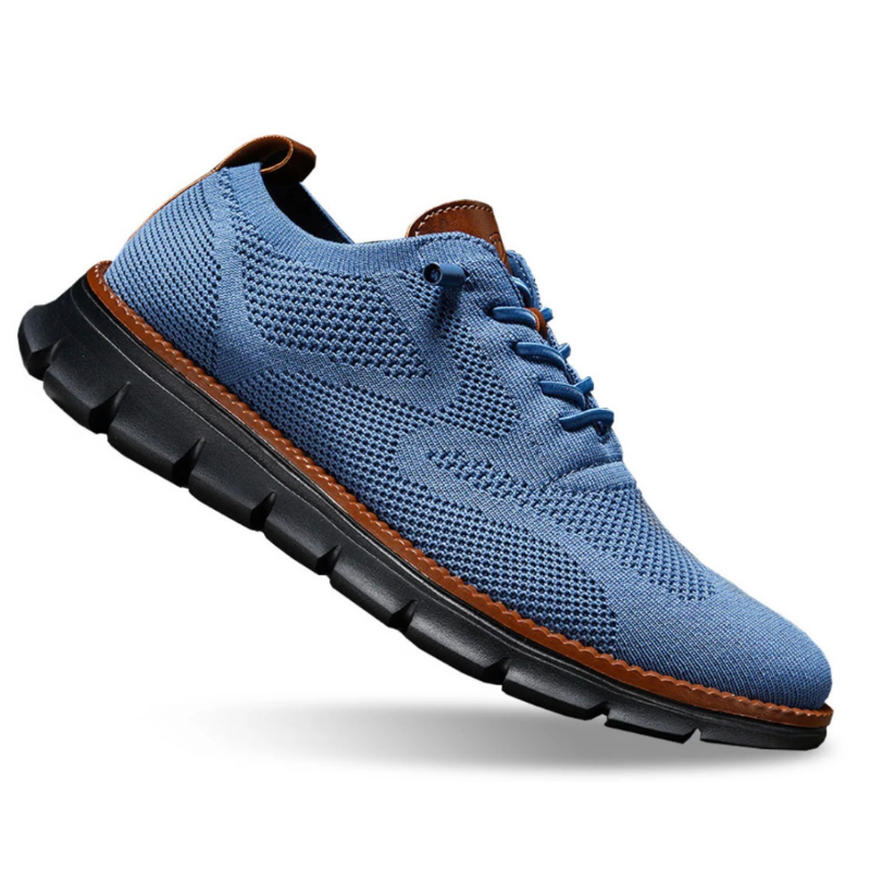 Men’s Casual Walker Shoes with Lace-Up Closure
