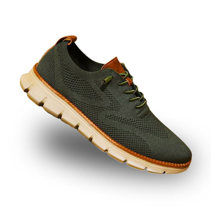 Men’s Casual Walker Shoes with Lace-Up Closure