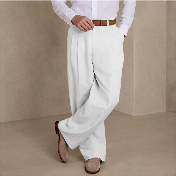 Men’s Business Trousers with Baggy Cut and Functional Pockets