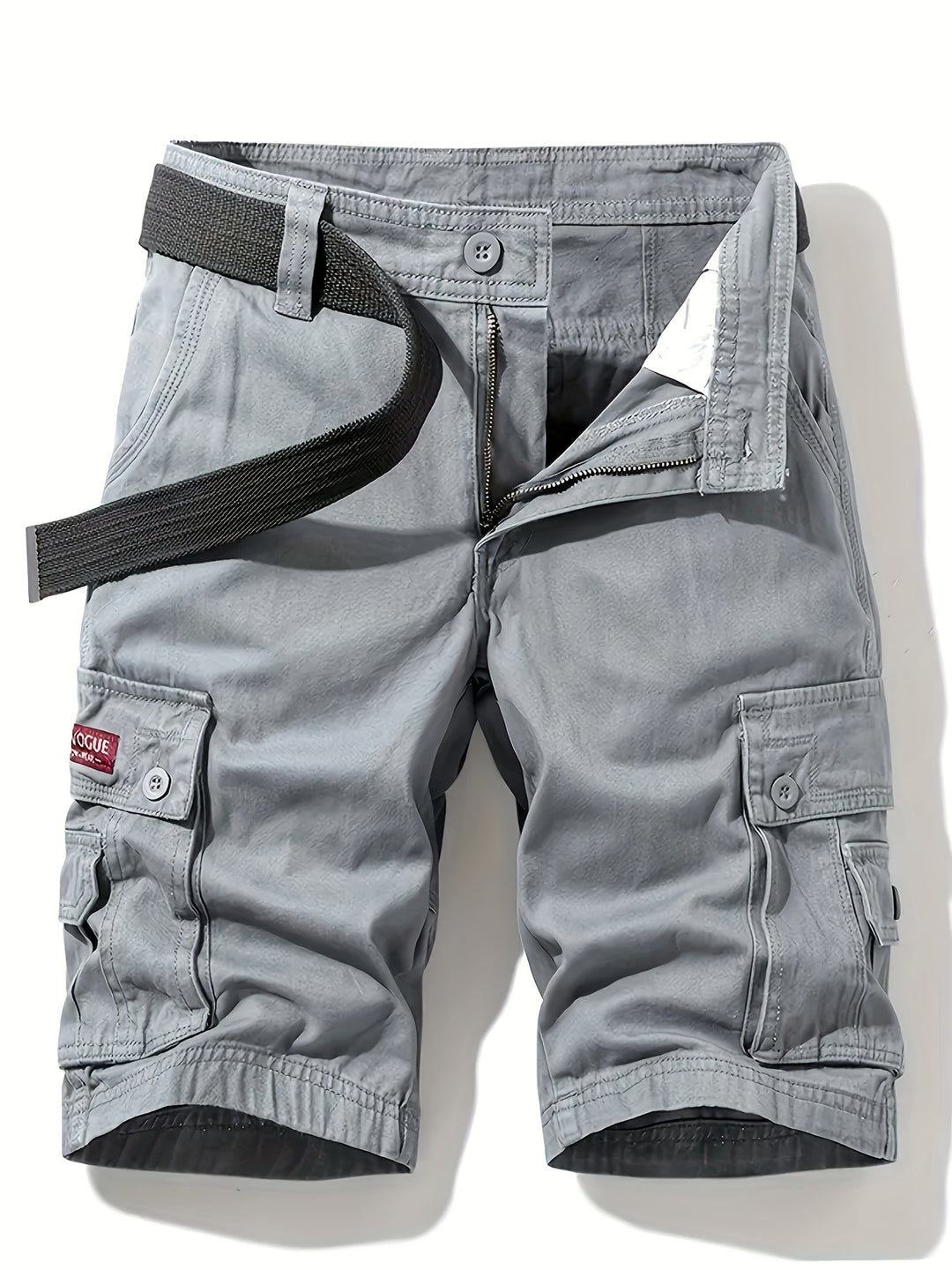 Men’s Cargo Shorts with Multiple Pockets and Adjustable