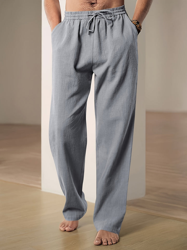 Men’s Casual Pants with Drawstring