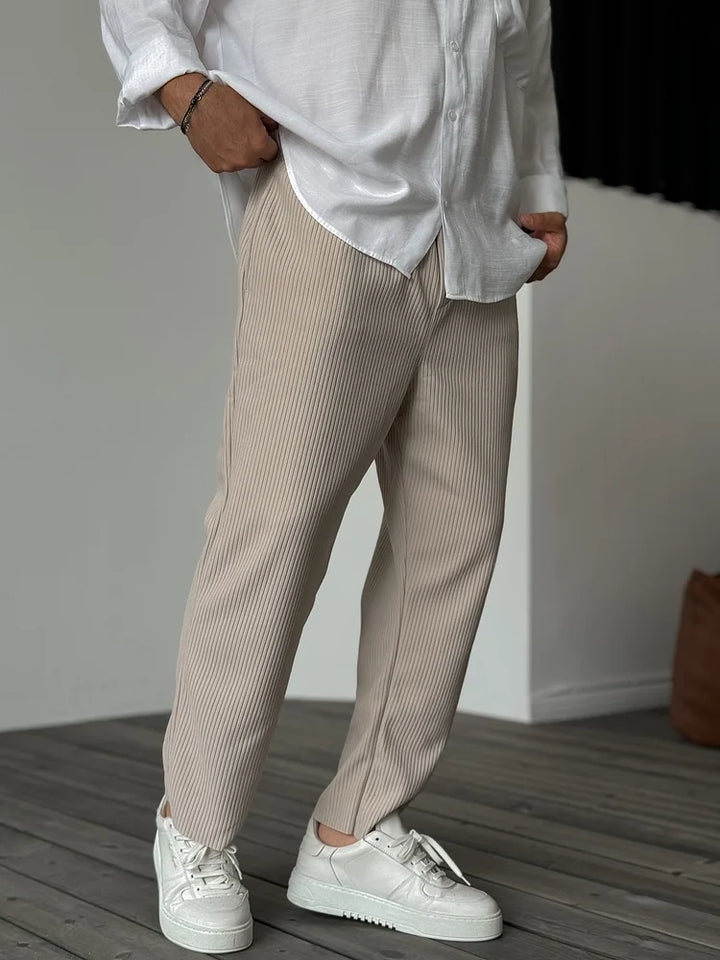 Men’s Felix Pants with Button Closure and Side Pockets