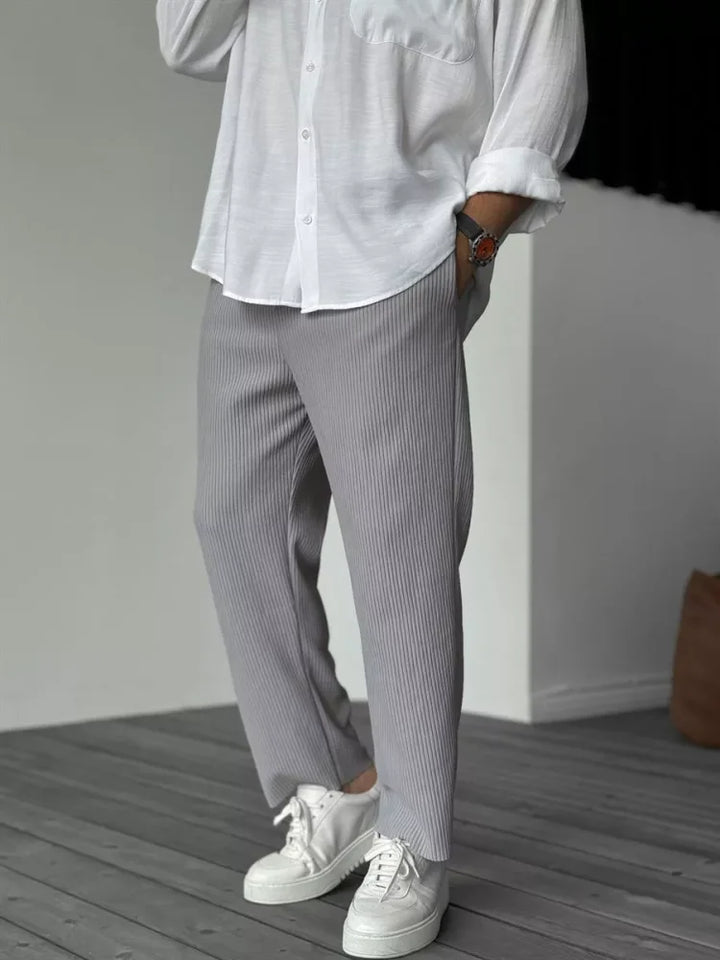 Men’s Felix Pants with Button Closure and Side Pockets