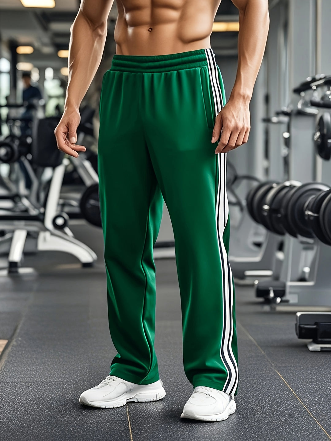 Men’s Jogging Trousers with Drawstring Waist