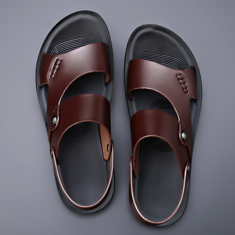 Men’s Sandals with Adjustable Back Strap