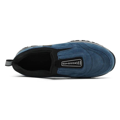 Mens Walking Shoes with Cushioned Insoles and Rubber Sole