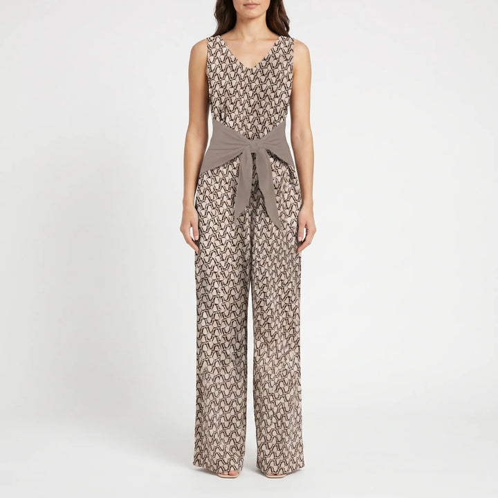 Solara - Geometric Print Dress