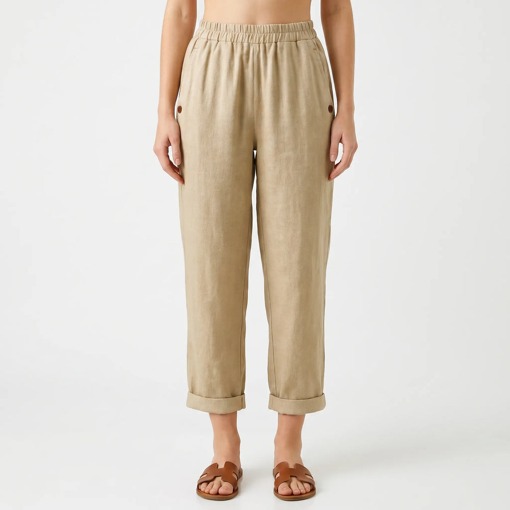 Vellara - Relaxed Straight-Leg Trousers