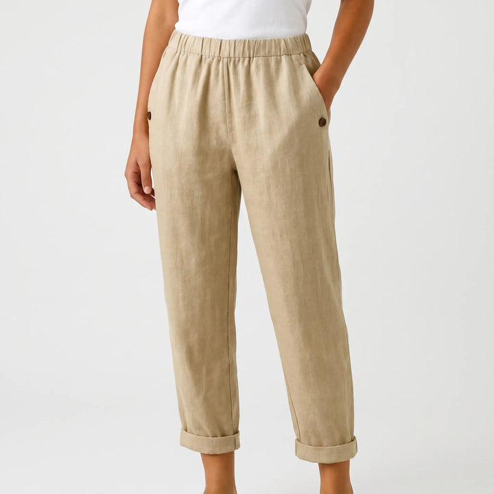 Vellara - Relaxed Straight-Leg Trousers