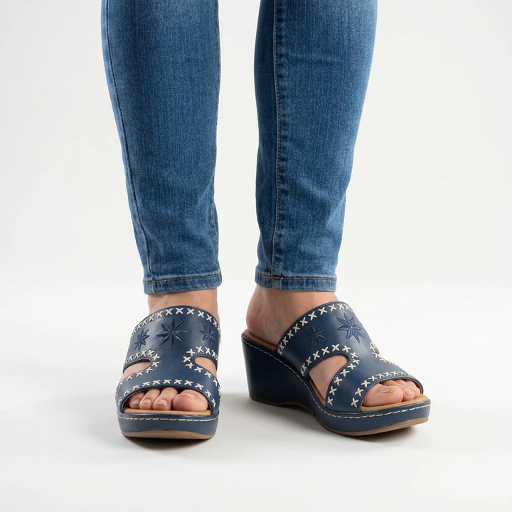 Veloria - Orthopedic Open-Toe Wedge Sandal