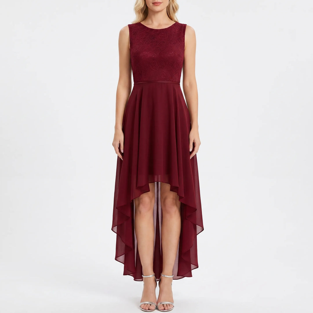 Velorie - High-Low Hem Occasion Dress