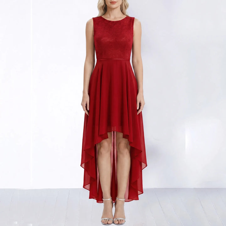 Velorie - High-Low Hem Occasion Dress