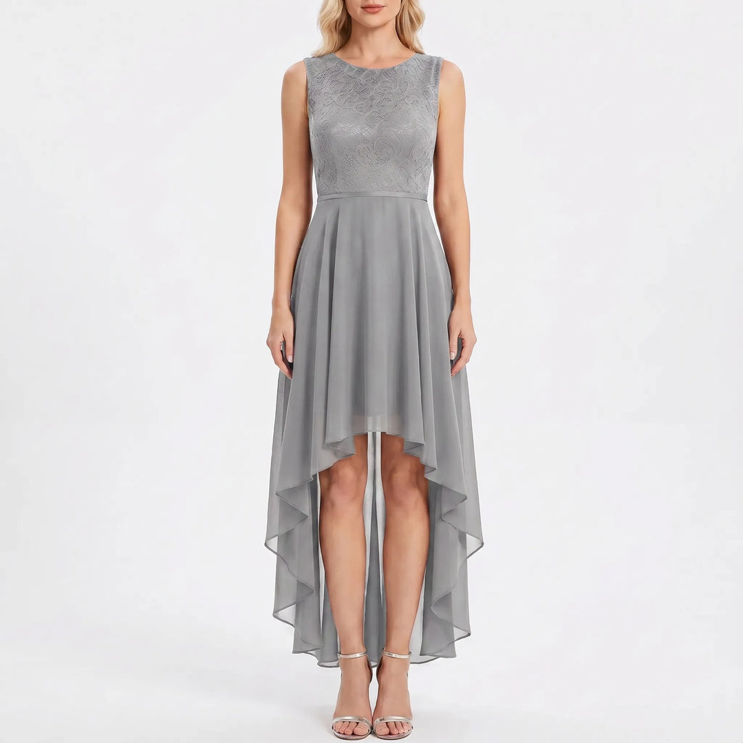 Velorie - High-Low Hem Occasion Dress