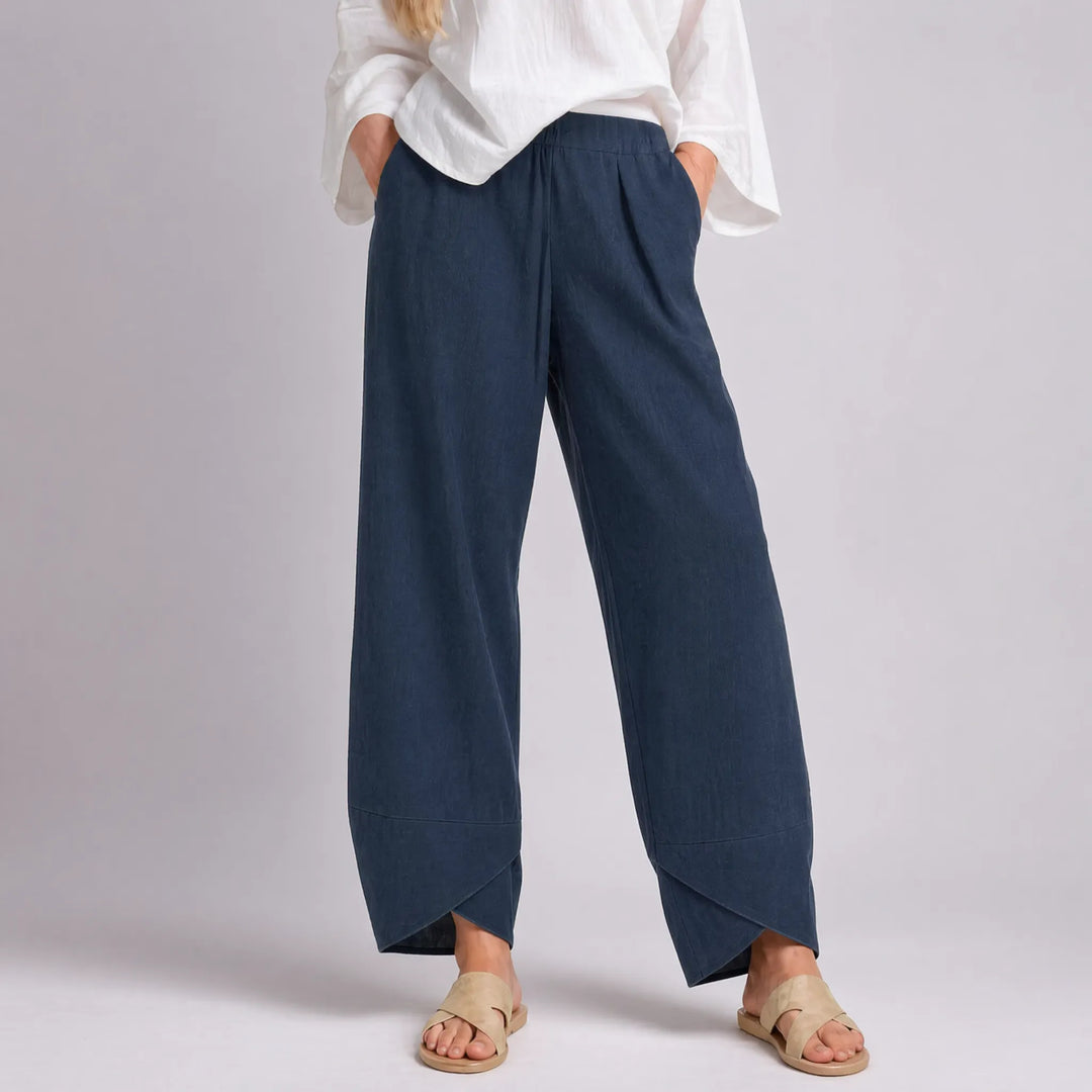 Ventalo - Cropped Wide-Leg Trousers