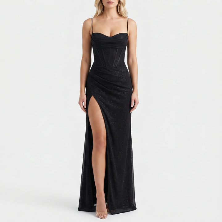 Vespira - Floor-Length Evening Gown
