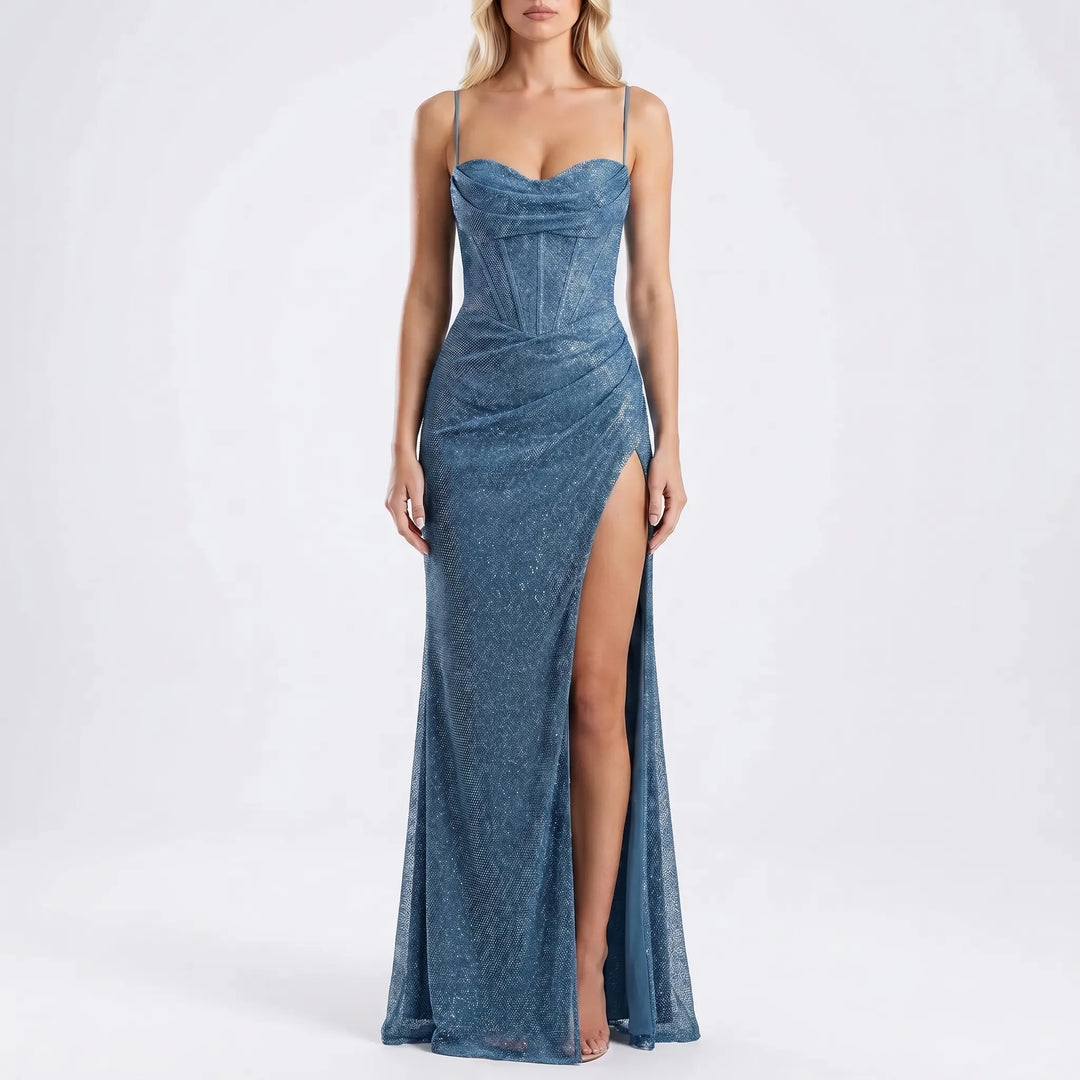 Vespira - Floor-Length Evening Gown