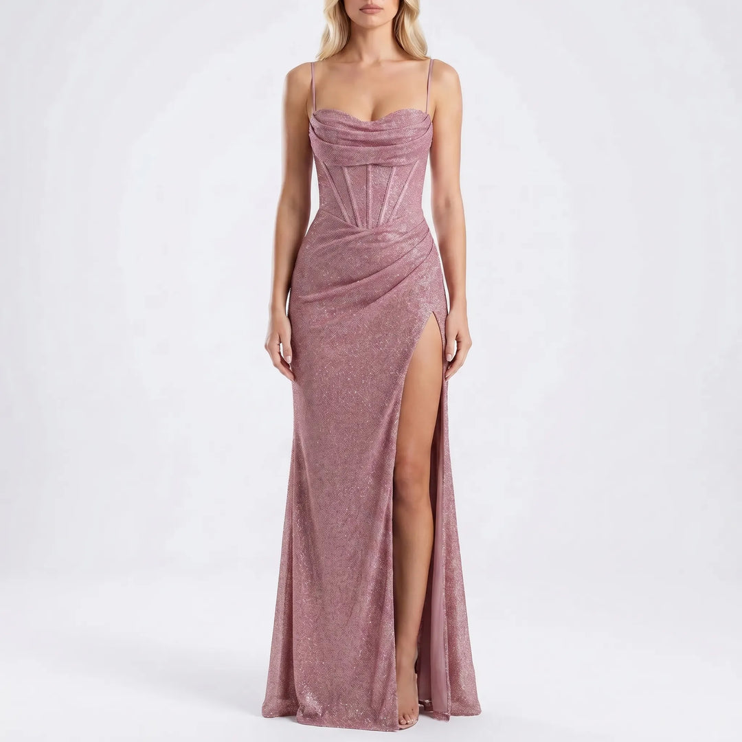 Vespira - Floor-Length Evening Gown
