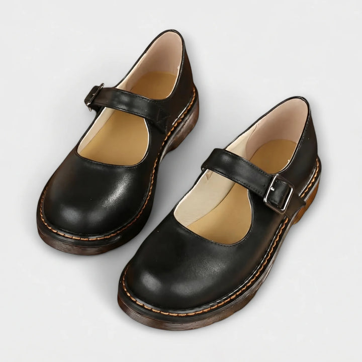 Vintara - Mary Jane Flat Shoes