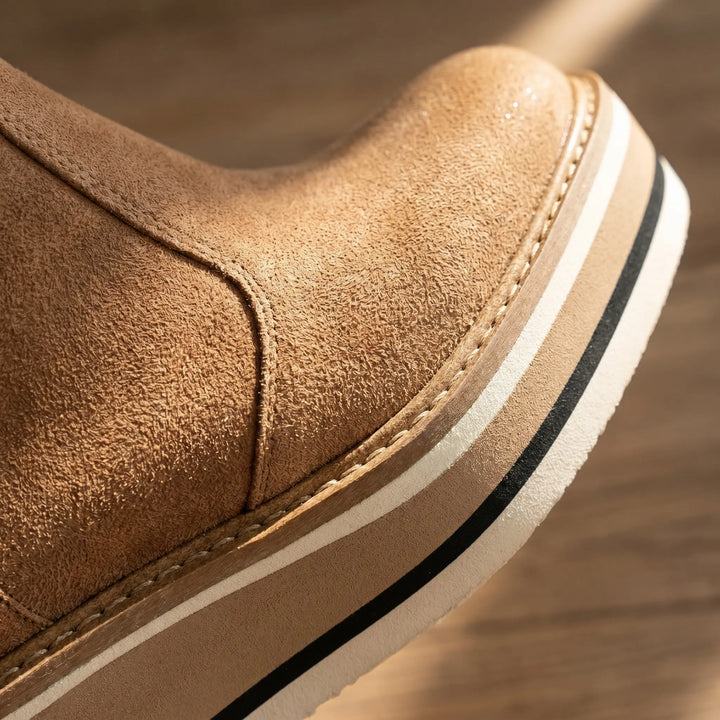 Wedgely - Platform Wedge Ankle Boots