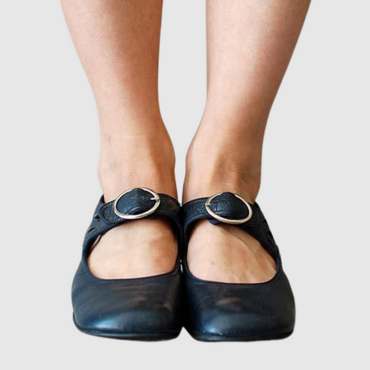 Women’s Heels Shoes with Cushioned Insole and Elastic Side Panels