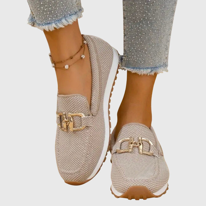 Women’s Loafers with Cushioned Insole and Slip-Resistant Outsole
