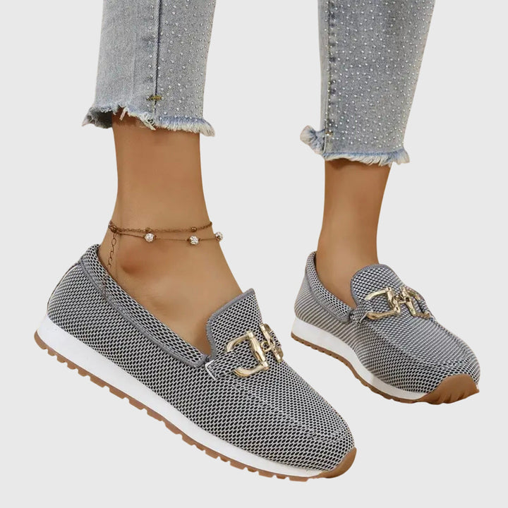 Women’s Loafers with Cushioned Insole and Slip-Resistant Outsole