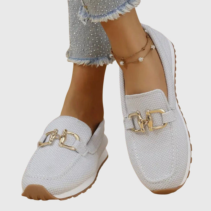 Women’s Loafers with Cushioned Insole and Slip-Resistant Outsole