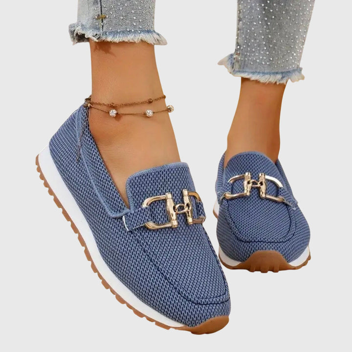 Women’s Loafers with Cushioned Insole and Slip-Resistant Outsole