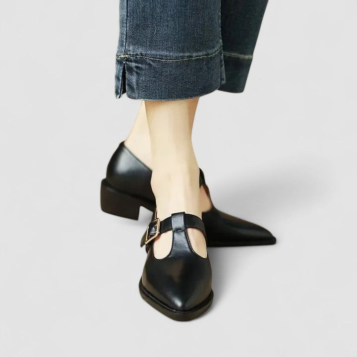 Women’s Low Heel Shoes with Supportive Design
