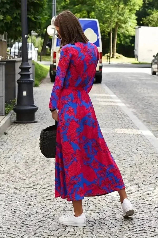 Women’s Midi Dress with Flattering Silhouette and Versatile Design