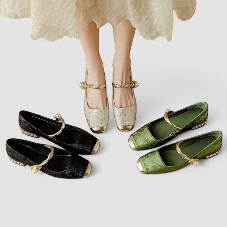Women’s Mary Jane Shoes with an Adjustable Strap