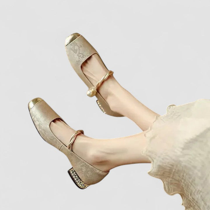 Women’s Mary Jane Shoes with an Adjustable Strap