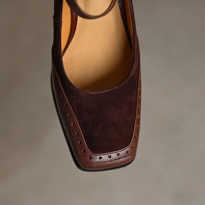 Women’s Slingback Heels with Pointed Toe and Strap Fastening