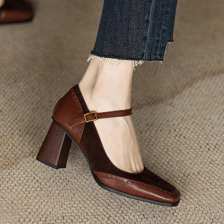 Women’s Slingback Heels with Pointed Toe and Strap Fastening