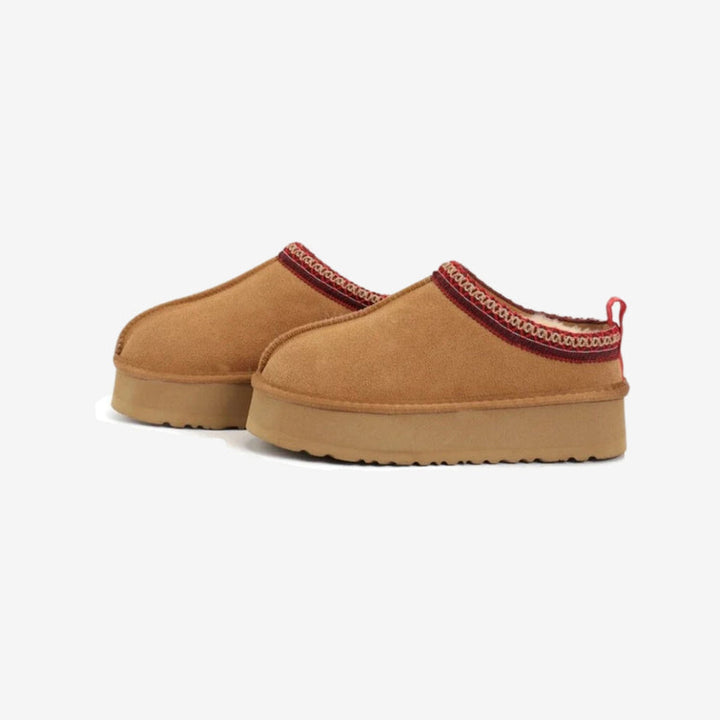 Women’s Slippers with Platform Design and Supportive Sole