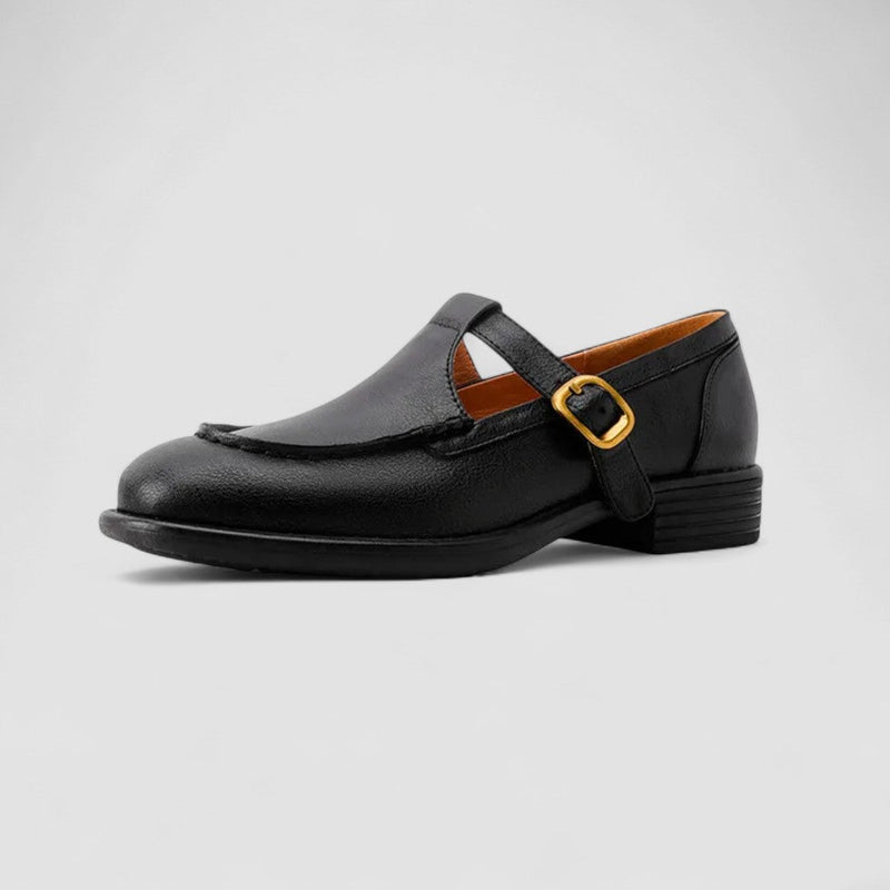 Women’s Shoes with Square Toe and T-Strap