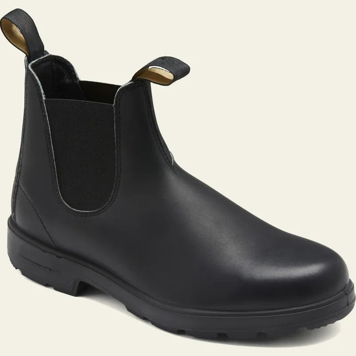 Women’s Chelsea Boots with Slip-On Design and Elastic Side Panels