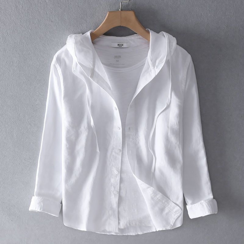 Women’s Hoodie with Button Placket and Relaxed Fit