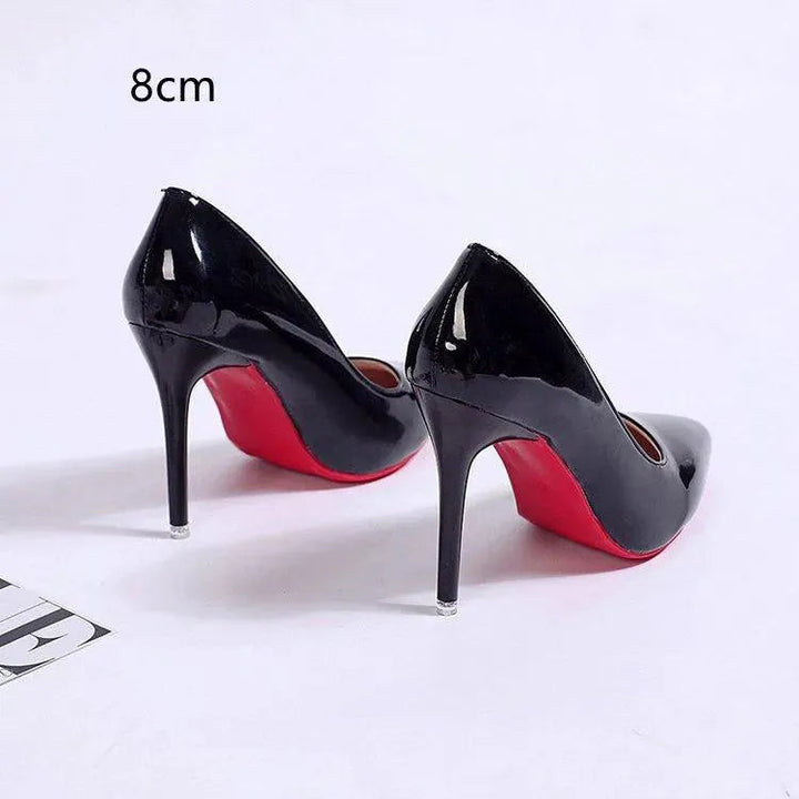 Women’s Stiletto Pumps with High Heel and Low Upper Design