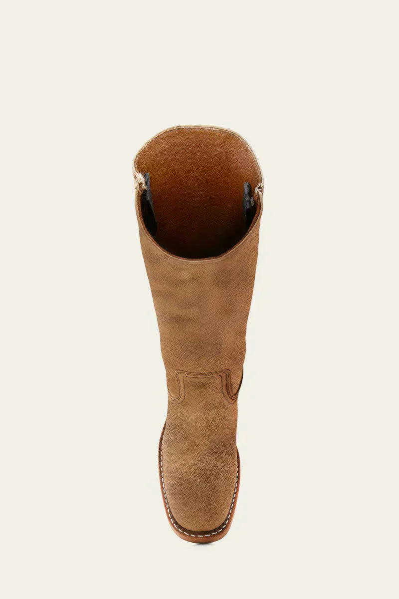 Women’s Knee-High Boots with Inner Side Zipper and Block Heel