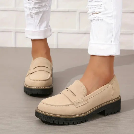Women’s Loafers with Slip-On Design and Non-Slip Sole