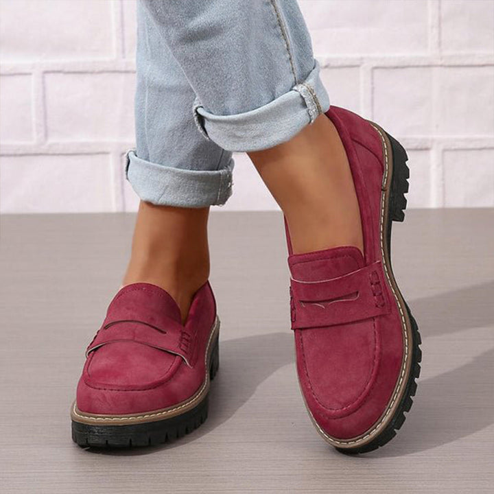 Women’s Loafers with Slip-On Design and Non-Slip Sole
