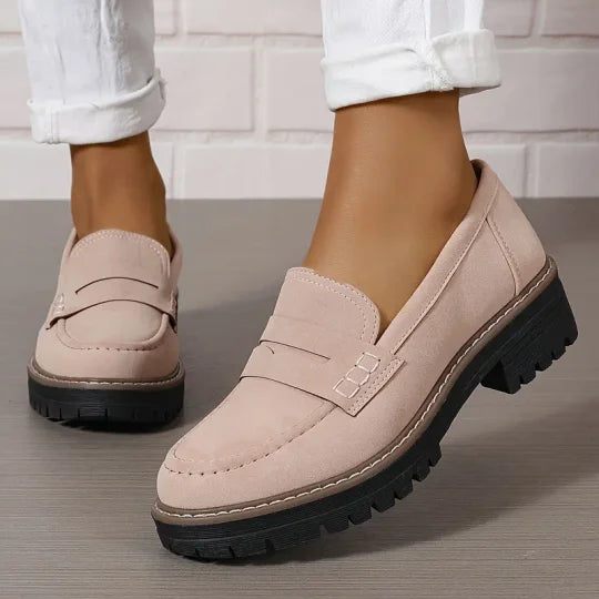 Women’s Loafers with Slip-On Design and Non-Slip Sole